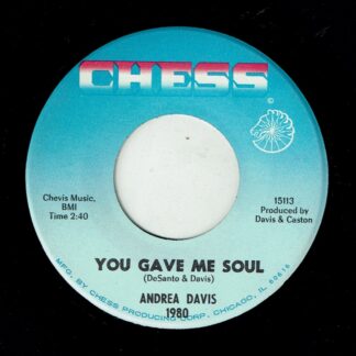 ANDREA DAVIS: You Gave Me. Soul