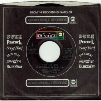 BOBBY BLAND: Ain't No Love In The Heart Of The City