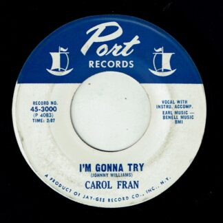 CAROL FRAN: I'm Gonna Try