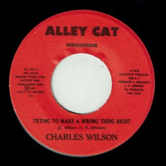CHARLES WILSON: Trying To Make A Wrong Thing Right