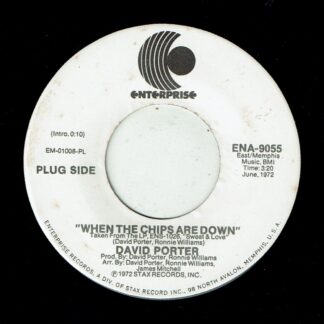 DAVID PORTER: When The Chips Are Down