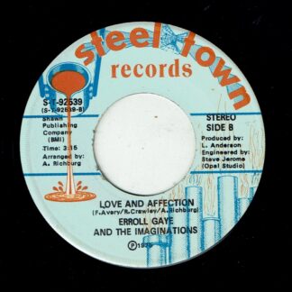 ERROLL GAYE & THE IMAGINATIONS: Lov e And Affection
