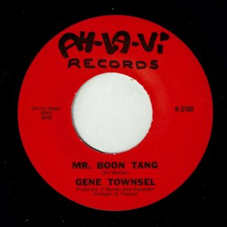 GENE TOWNSEL: Mr. Boon Tang / Can't Stop A Poor Man From Making Love