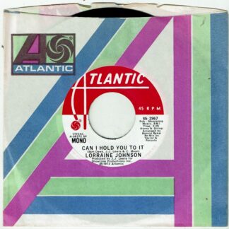 LORRAINE JOHNSON: Can I Hold You To It