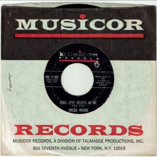 MELBA MOORE: Does Love Believe In Me / Don't Cry Sing Along With The Music